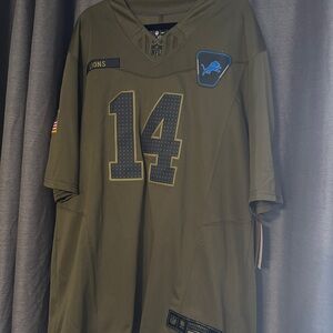 Nike Olive Green Football Jersey